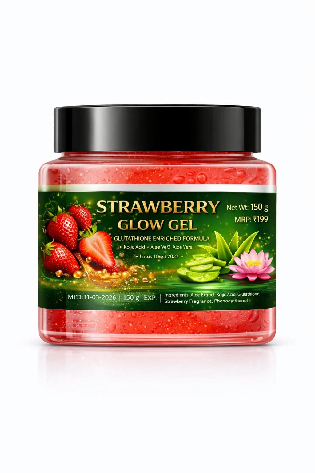 Strawberry Glow Gel product view 1
